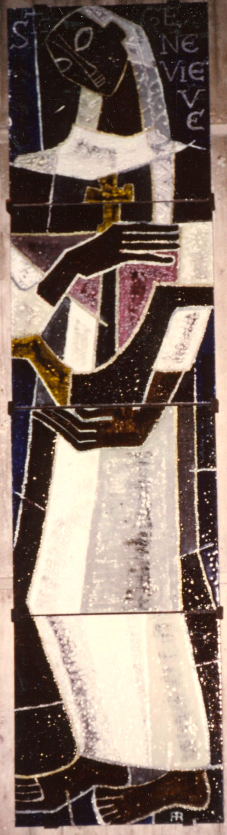 Sainte_genevieve_1966_crypte_st_marcel_200x50cm